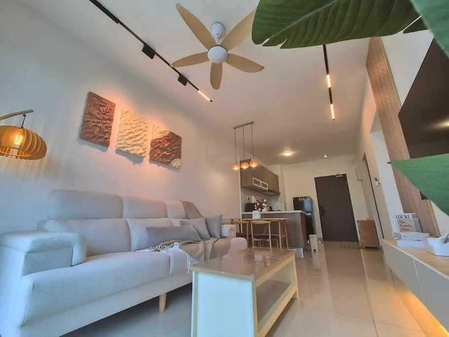 Appartement Central Park Bright & High Floor 2 Rooms 4 Pax Johor Bahru