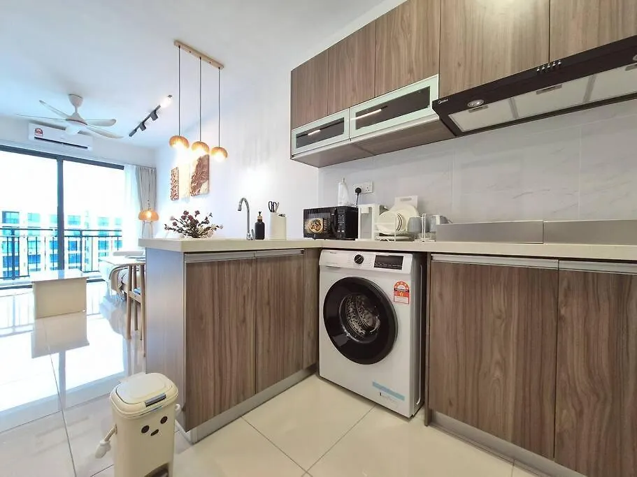 Appartement Central Park Bright & High Floor 2 Rooms 4 Pax Johor Bahru